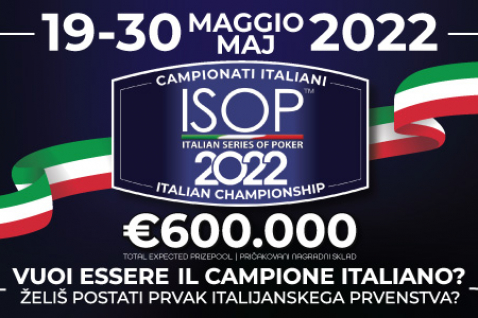 Od 19. maja v Perli Campionati Italiani ISOP