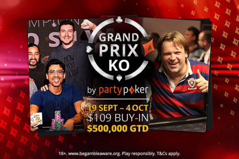 19. septembra se na partypoker vrača Grand Prix KO serija